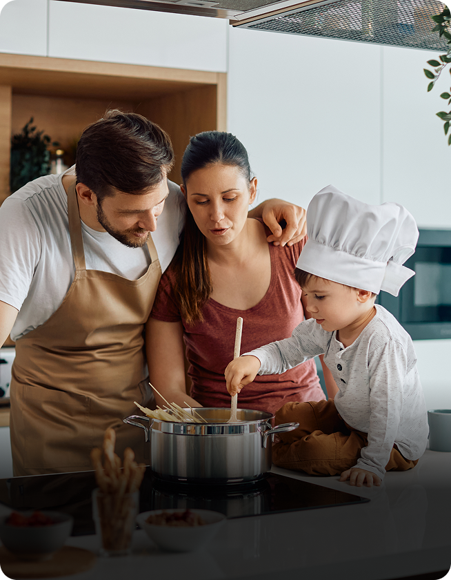 Sunday’s routine with kids: time to make Carbonara together!